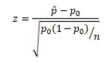 One Proportion Test